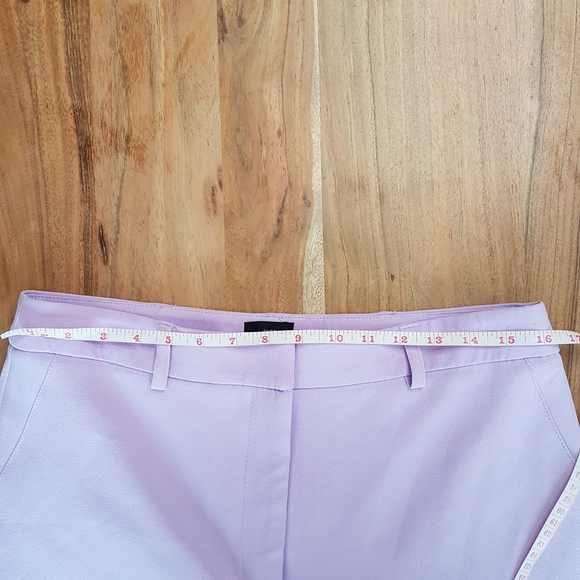 🌏 RIVER ISLAND • Purple Split Hem Flared Trousers • Sz 10 - Picture 13 of 13